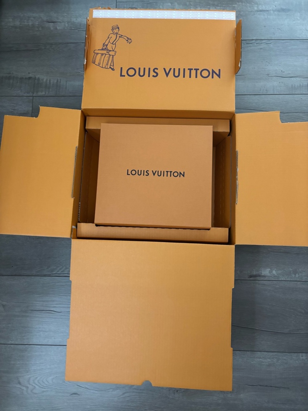 Louis Vuitton Original Shipping Box